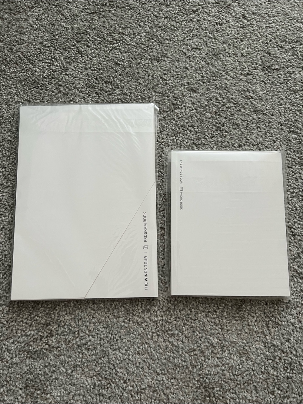 BTS Wings tour photobooks